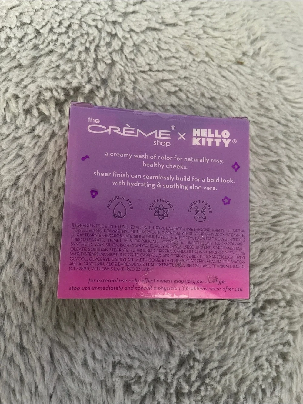 The Crème Shop x Hello Kitty Cheeky Cutie Blush Balm - Pink